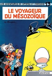 <i>Le voyageur du Mésozoïque</i> book by André Franquin