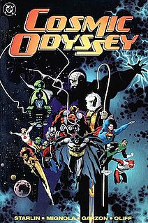 <i>Cosmic Odyssey</i> (comics) 1988 DC Comics science fiction mini-series