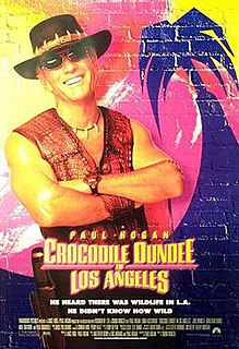 <i>Crocodile Dundee in Los Angeles</i> 2001 Australian comedy film directed by Simon Wincer