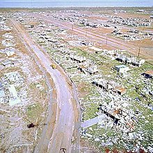 Devastation in Darwin Cyclone tracy aerial view darwin.jpg