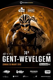 Event poster with previous winner Tom Boonen