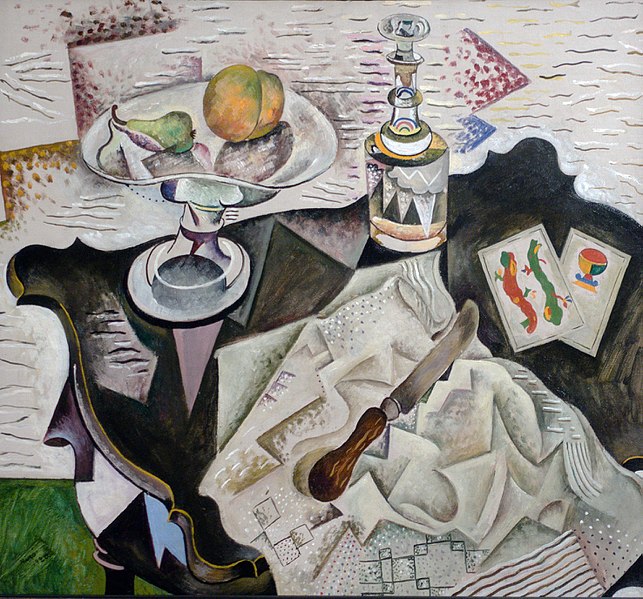 File:Joan Miró, 1920, Les cartes espagnoles (The Spanish Playing Cards), oil on canvas, 63.5 x 69.5 cm, Minneapolis Institute of Art.jpg