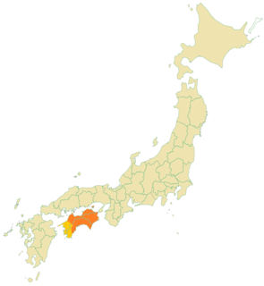 Shikoku dialect Group of Japanese dialects spoken in Shikoku, Japan