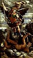 The triumphant St. Michael, by Dosso Dossi, 16th century