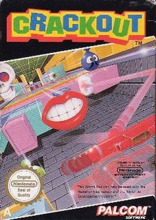<i>Crackout</i> (video game) 1986 video game