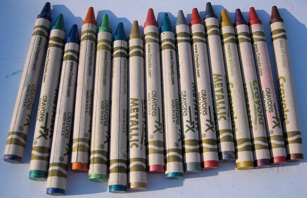 REVIEW] Crayola Metallic FX crayons 