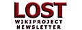The WikiProject Lost newsletter logo.