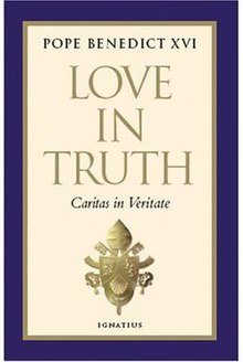 Hard copies of the encyclical have been published by Ignatius Press LoveInTruth.jpg