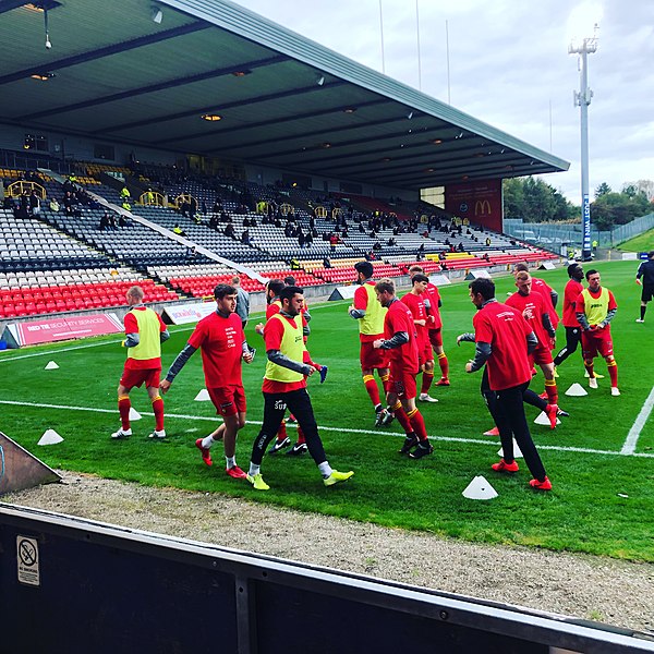 Thistle warm up in 2019