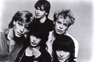 1983 promotional photograph depicting the band Nena