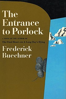 <i>The Entrance to Porlock</i> 1970 novel by Frederick Buechner