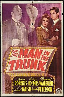 <i>The Man in the Trunk</i> 1942 film by Malcolm St. Clair