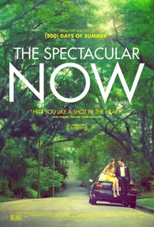 <i>The Spectacular Now</i> 2013 film directed by James Ponsoldt