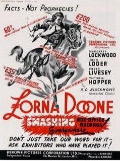 <i>Lorna Doone</i> (1934 film) 1934 British film