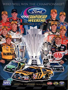 The 2006 Ford 400 program cover.