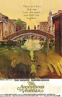 <i>The Anonymous Venetian</i> (film) 1970 film