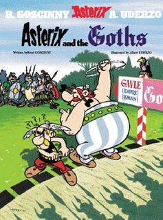 <i>Asterix and the Goths</i> comic book album