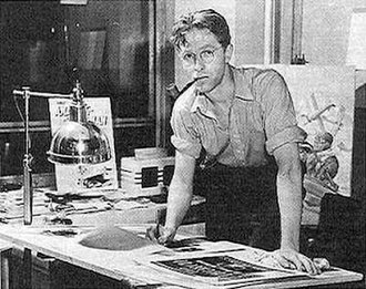 Everett in a 1940s Timely Comics promotional image