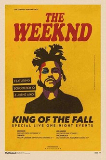 Póster de la gira King of the Fall.jpg