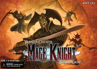 <i>Mage Knight Board Game</i> 2011 cooperative role-playing board game