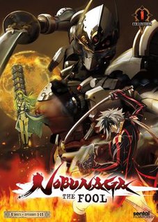 <i>Nobunaga the Fool</i> Japanese stage play and anime series, part of a wider franchise titled The Fool by anime creator Shōji Kawamori