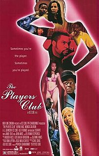 <i>The Players Club</i> 1998 film directed by Ice Cube