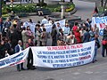 2 August 2005  Teacher protest in Quito