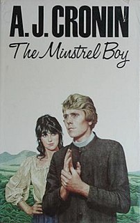 <i>The Minstrel Boy</i> (novel) 1975 novel by A. J. Cronin