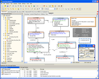 <span class="mw-page-title-main">Toad Data Modeler</span> Database design tool