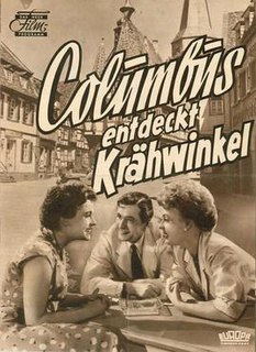 <i>Columbus Discovers Kraehwinkel</i> 1954 film