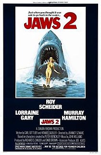 <i>Jaws 2</i> 1978 American horror film directed by Jeannot Szwarc
