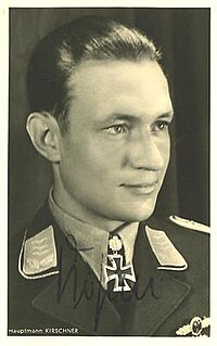 Joachim Kirschner German World War II fighter pilot