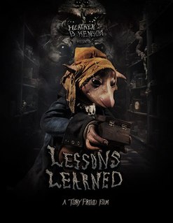 <i>Lessons Learned</i> (film) 2014 film by Brian Froud