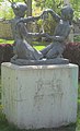 Sculpture in Jordan Park's International Peace Gardens