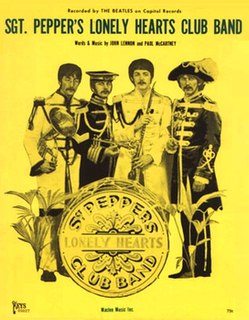 <span class="mw-page-title-main">Sgt. Pepper's Lonely Hearts Club Band (song)</span> 1967 song by the Beatles