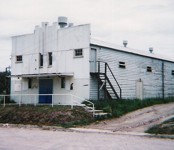 The old Pacific Cinema at Bulahdelah, New South Wales - a classic example of an early, small, country-town cinema