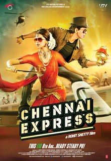 <i>Chennai Express</i> 2013 film directed by Rohit Shetty