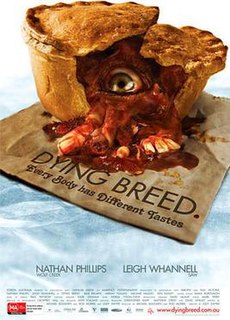 <i>Dying Breed</i> (film) 2008 Australian film