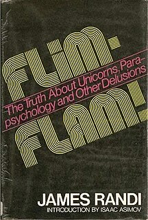 <i>Flim-Flam!</i> Book by James Randi about paranormal and pseudoscience claims.