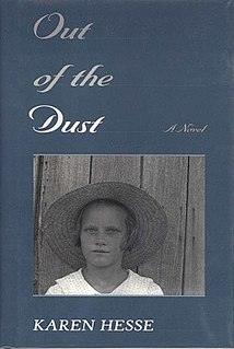 <i>Out of the Dust</i> 1997 verse novel by Karen Hesse