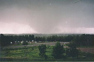 <span class="mw-page-title-main">Pine Lake tornado</span> 2000 fatal weather event in Alberta, Canada