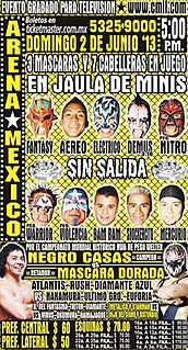 <i>Sin Salida</i> (2013) Mexican professional wrestling supercard show