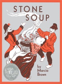 Обложка Stone Soup An Old Tale от Марсии Браун.jpg