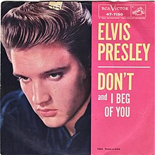 Elvis Presley Älä yhdistä kansiota. Jpeg