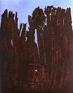 <i>Forest and Dove</i> Painting by Max Ernst