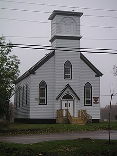 Gordon United Church, Reserve Mines church building in Nova Scotia, Canada