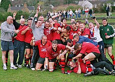 Division 3 West Winners 2005. Penclawdd RFC team victory picture (Division 3 West Winners 2005).jpg