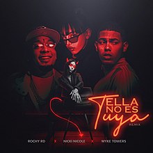 Rochy RD, Myke Towers and Nicki Nicole - Ella No Es Tuya Remix.jpg