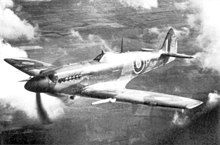 The first Griffon-powered Spitfire IV, DP845