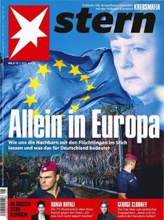 <i>Stern</i> (magazine) German weekly news magazine